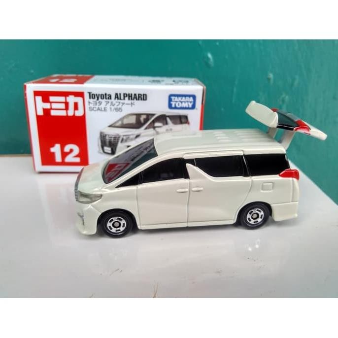 PROMO MAINAN TOMICA NO 12 TOYOTA ALPHARD TOMICA ALPHARD DIECAST MOBIL TERBARU