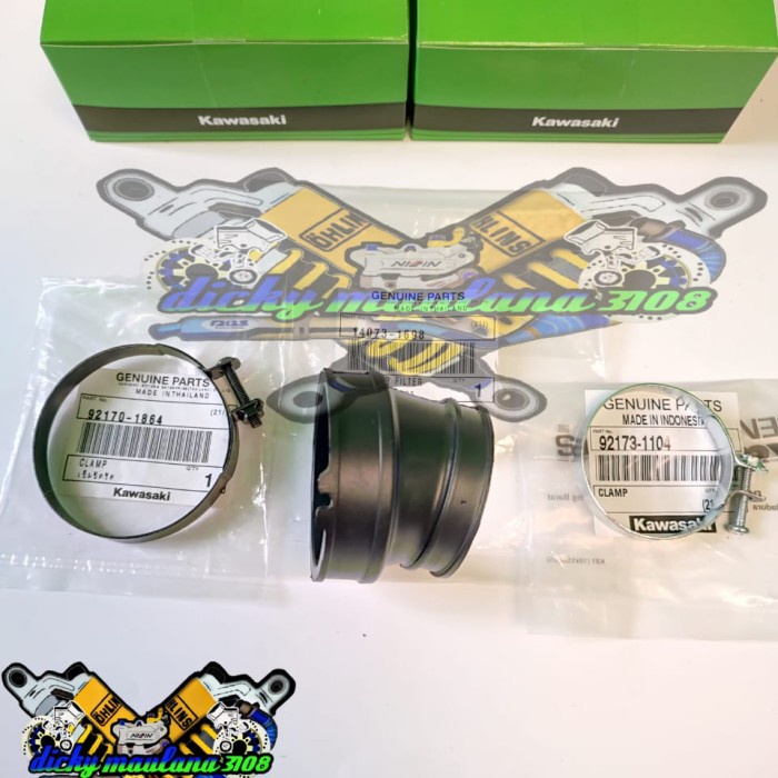 Terlaris Karet Filter Udara Karet Box Filter Karbu Plus Klem Ninja Rr New/Old