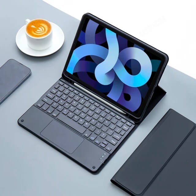 Terlaris Case Ipad Mini 6 2021 Touchpad Bluetooth Keyboard Wireless