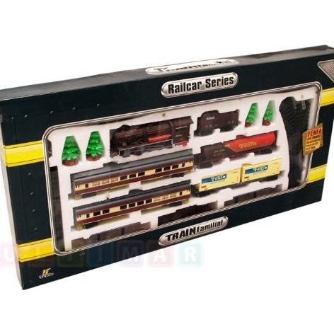 HOT SALE MURAH ASLI KERETA API SET FENFA KLASIK MODERN DIRAKIT MUSIK REL KERETA TERMURAH