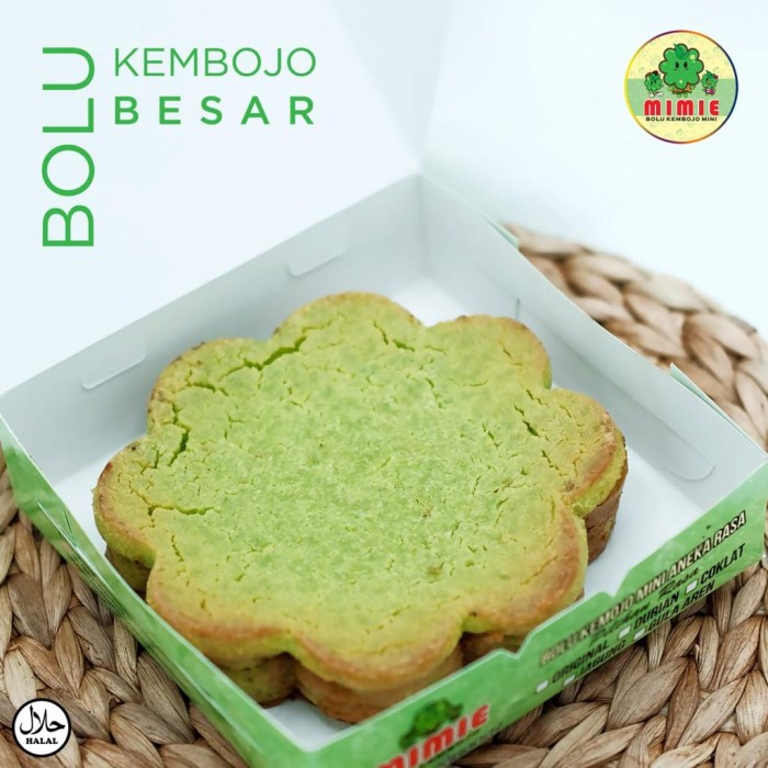 

Best Seller Bolu Kemojo Original Khas Riau (Daily Baked)