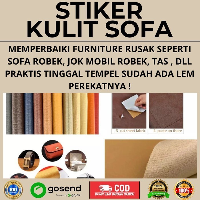 Best Seller Stiker Kulit Sofa Bahan Pelapis - Top Kulit Sofa Tempel A4 Berkualitas