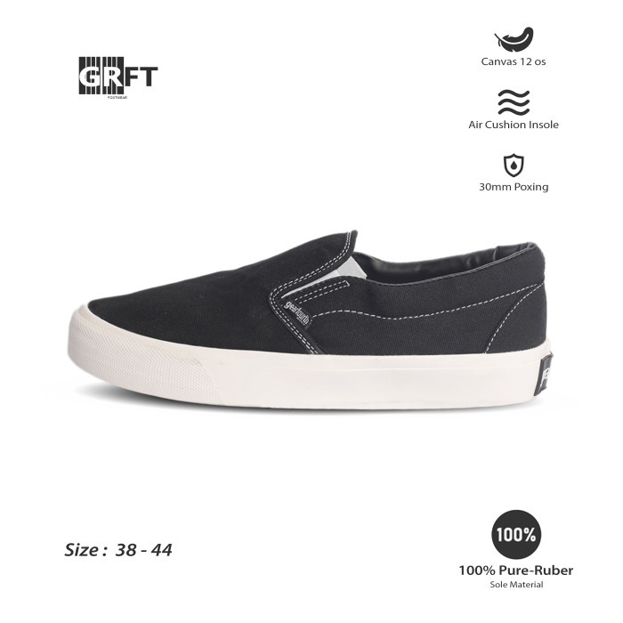 SALE Sepatu Sneakers Gearfourth Snoopy Os Black White