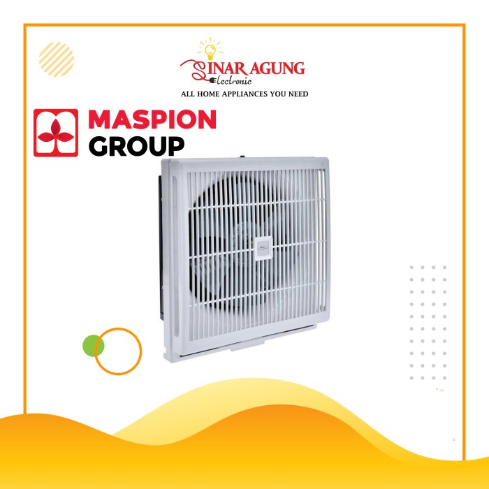 Best Seller Maspion Mv-200Nex / Mv200Nex / Mv 200 Nex [8 Inch] Exhaust Fan