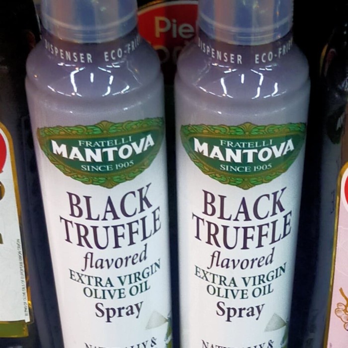 

Mantova Bla Truffle flavored spray extra virgin olive oil 227ml can