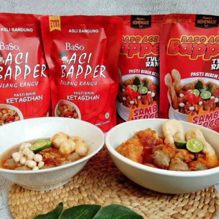 

Produk Keren BACI - Baso Aci Bapper Tulang Rangu Original & Mercon Diskon