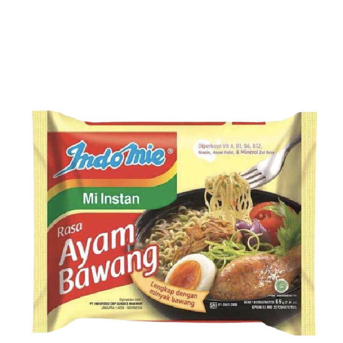 

NWLQ2480 ✔✔SALE✔✔ Indomie Mie Instan Ayam Bawang 5 x 69 gr