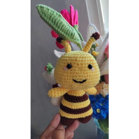 Amigurumi Lebah Madu /boneka lebah madu rajut