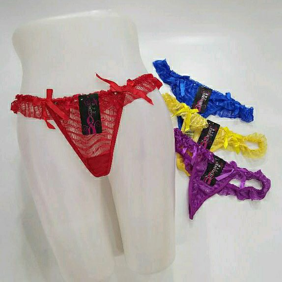 Gstring cd jistring cd wanita cd sexy brukat