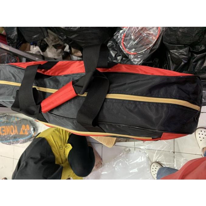Tas Raket Badminton YONEX BAG4711EX TOURNAMENT BAG ORIGINAL BLACK RED