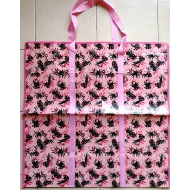 ϟQia Tas Belanja Karung Plastik Resleting Jumbo - Bag Baju/Barang i Promo ▼.