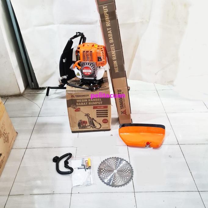 BARU  Mesin Potong Rumput 4 Tak Mesin Pemotong Rumput 4tak Bensin Murni