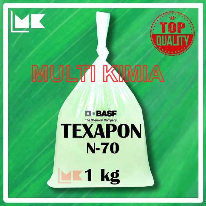 Terlaris Texapon N70 - Sles Merk Basf - Bahan Sabun 1 Kg