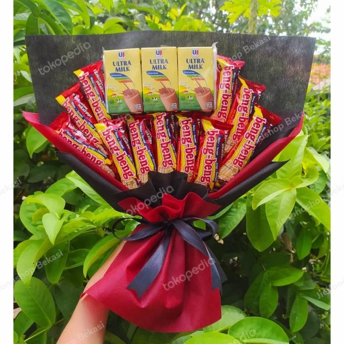 

Terbaru Buket Beng Beng Susu Ultra Keren/Ultah/Sidang/Wisuda/Anniversary