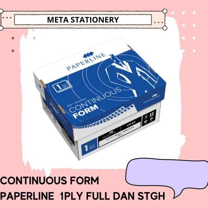 

Best Seller Grab Instant! Continuous Form Paperline 1 Ply