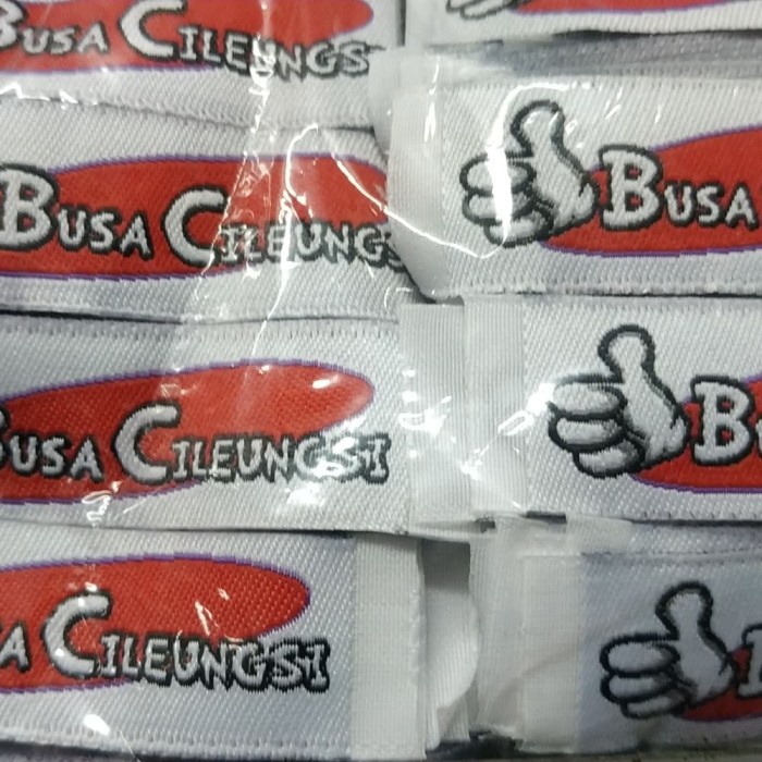 

Best Seller Label Woven / Label Damask / Label Baju / Label Rajut / Label Distro