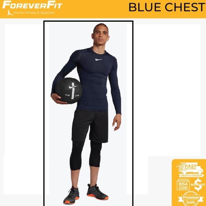 Baselayer Manset Nike Long Sleeve Original Atasan Lengan Panjang Pria