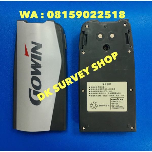 Ready BATTERY / BATERAI TS GOWIN BT-L1 UNTUK TOTAL STATION GOWIN TKS 202