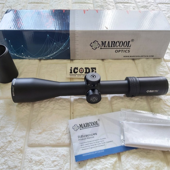 Terlaris Scope Marcool Assailant 4-16X44 Sf Hk Reticle Wide View Angle Antishok