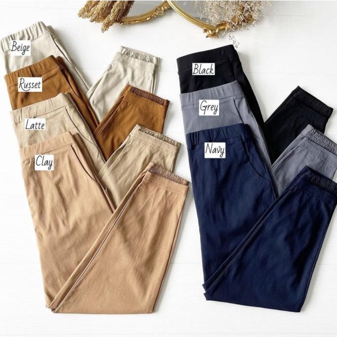 Jema Pants Fixpose (Fullbooked) Pengiriman Cepat