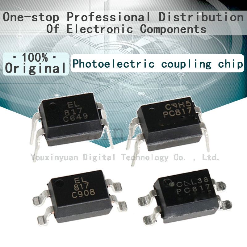 ❤50/Pcs PC817C EL817B PC817B PC817A SOP-4 DIP-4 New Original Optocoupling photoelectric coupling chi