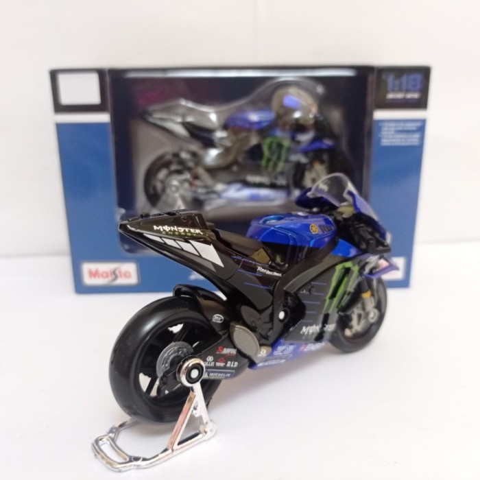 MUST HAVE DIECAST MOTOGP YAMAHA MONSTER 20 FABIO QUARTARARO MAISTO 1:18 MURAH TERBARU