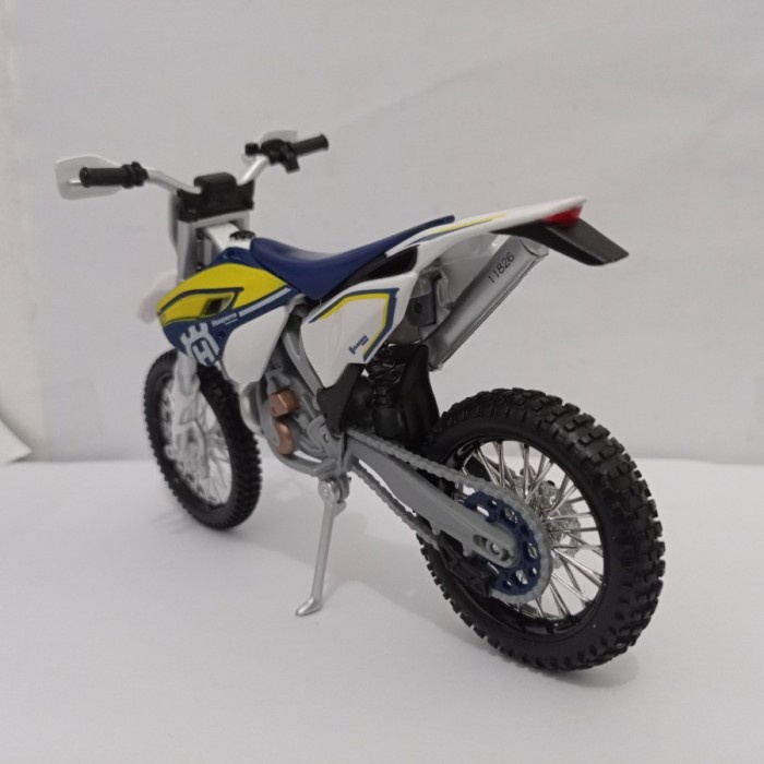PROMO DIECAST MOTOR TRAIL HUSQVARNA FE 501 MINIATUR MOTORCROSS ORI MAISTO 12 TERBARU