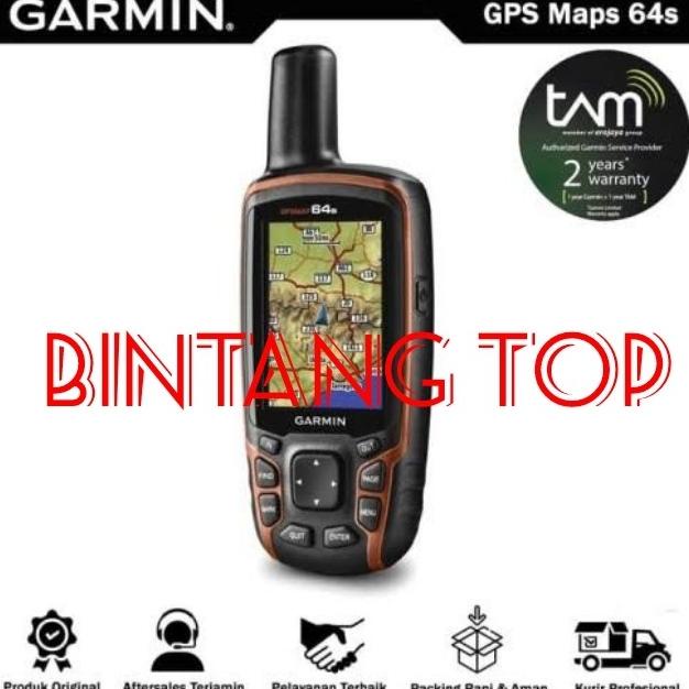 GPS GARMIN 64S BAHASA INDONESIA ORIGINAL - GPSMAP 64S GARMIN ORIGINAL