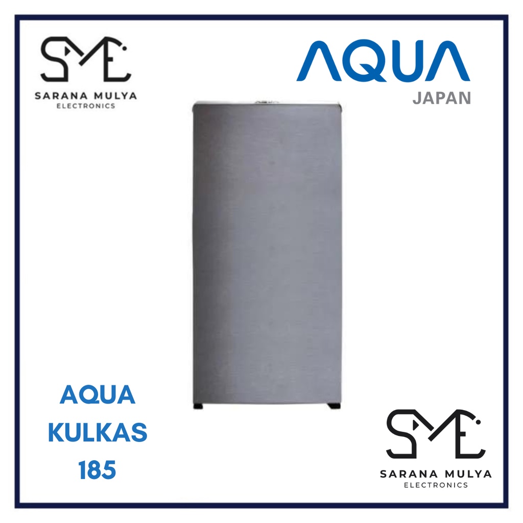 AQUA KULKAS 1 PINTU 185MDS - LEMARI ES AQUA 1 PINTU 145 LITER