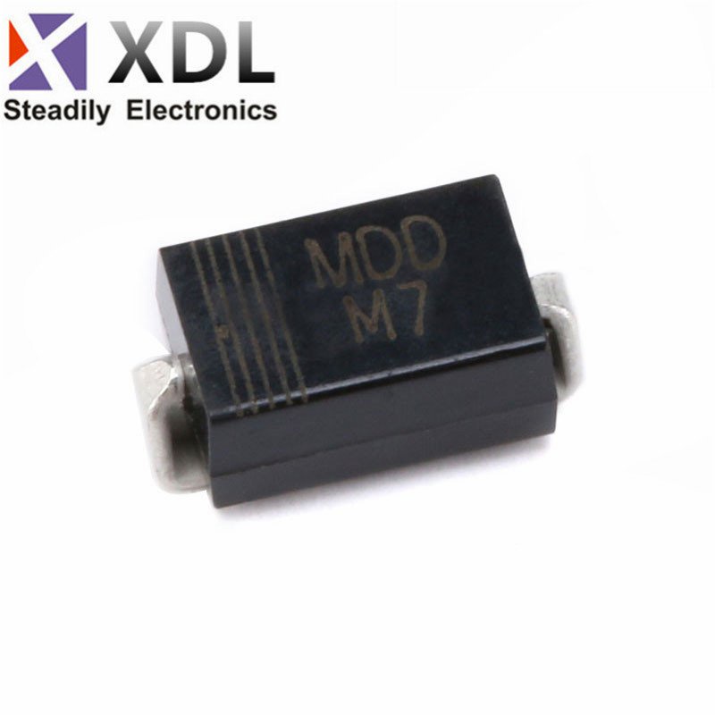 ✅&100PCS DIODE M7 1N4007 SMD 1A 1000V IN4007 Rectifier Diode