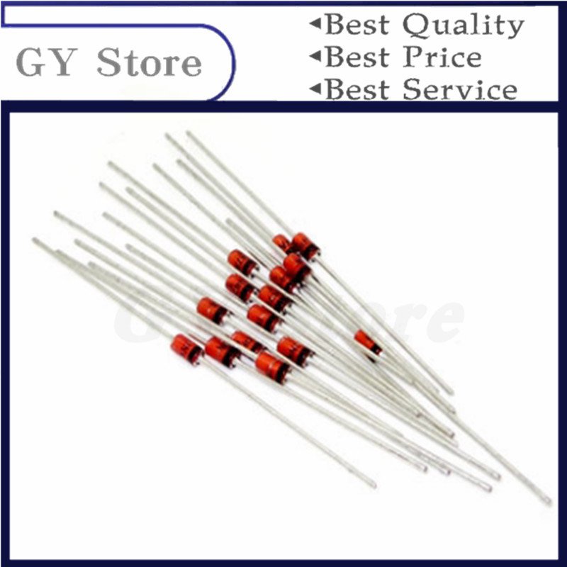 ✅&100pcs 1N60P 1N60 DO-35 Schottky Germanium Diode TV Radio FM Detection