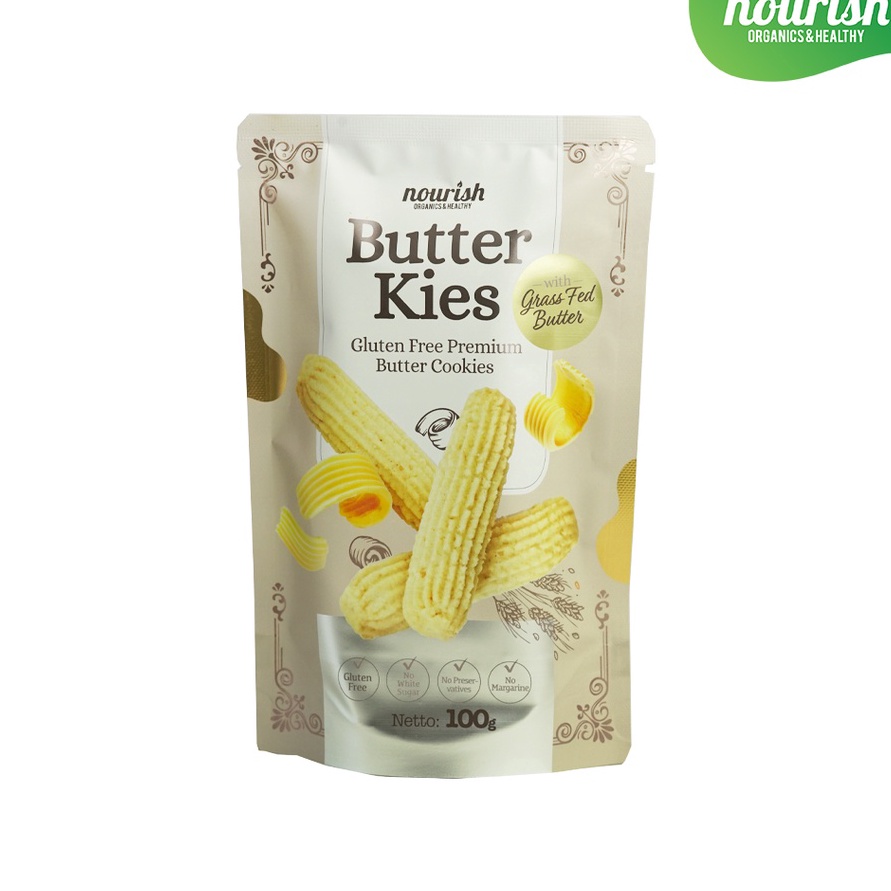 

✨TERBARU✨ Butter Kies - Gluten Free Premium Grass Fed Butter Cookies 100gr murah