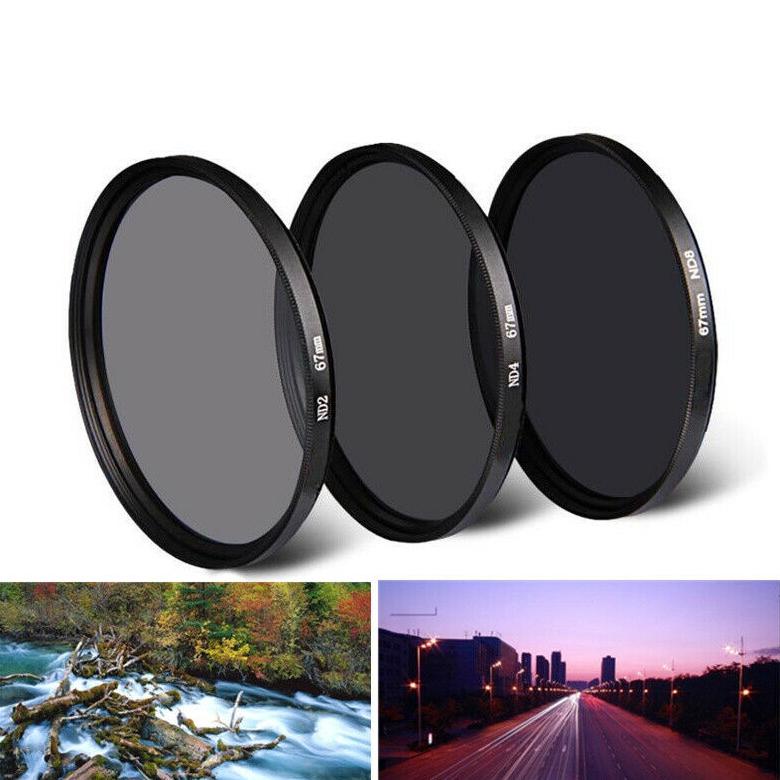 SALE 37/49/52/55/58/67/72/77/82MM FILTER LENSA NETRAL ND 2 4 8 UNTUK CANON SONY BNM753