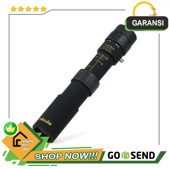 Terlaris Nikula Monocular Telescope 10-30X25 Zoom - Z13103025