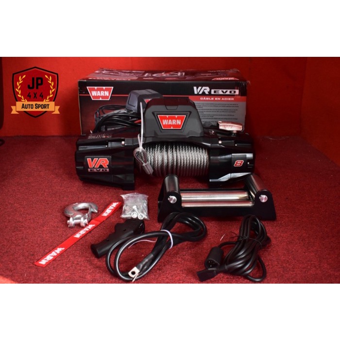 New Warn Winch Vr Evo 8 Gen 3 Warn Steel Rope 3.5 Ton Original