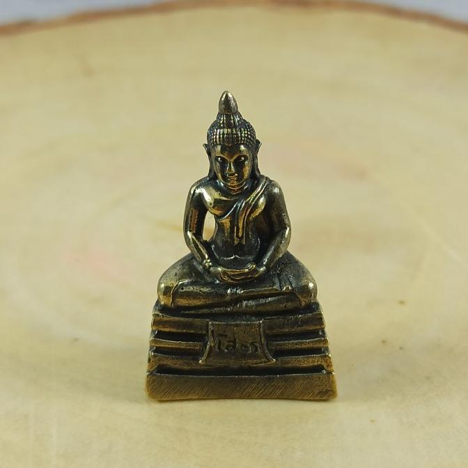 @#@#@#] PATUNG BUDDHA SOTORN KUNINGAN MINI