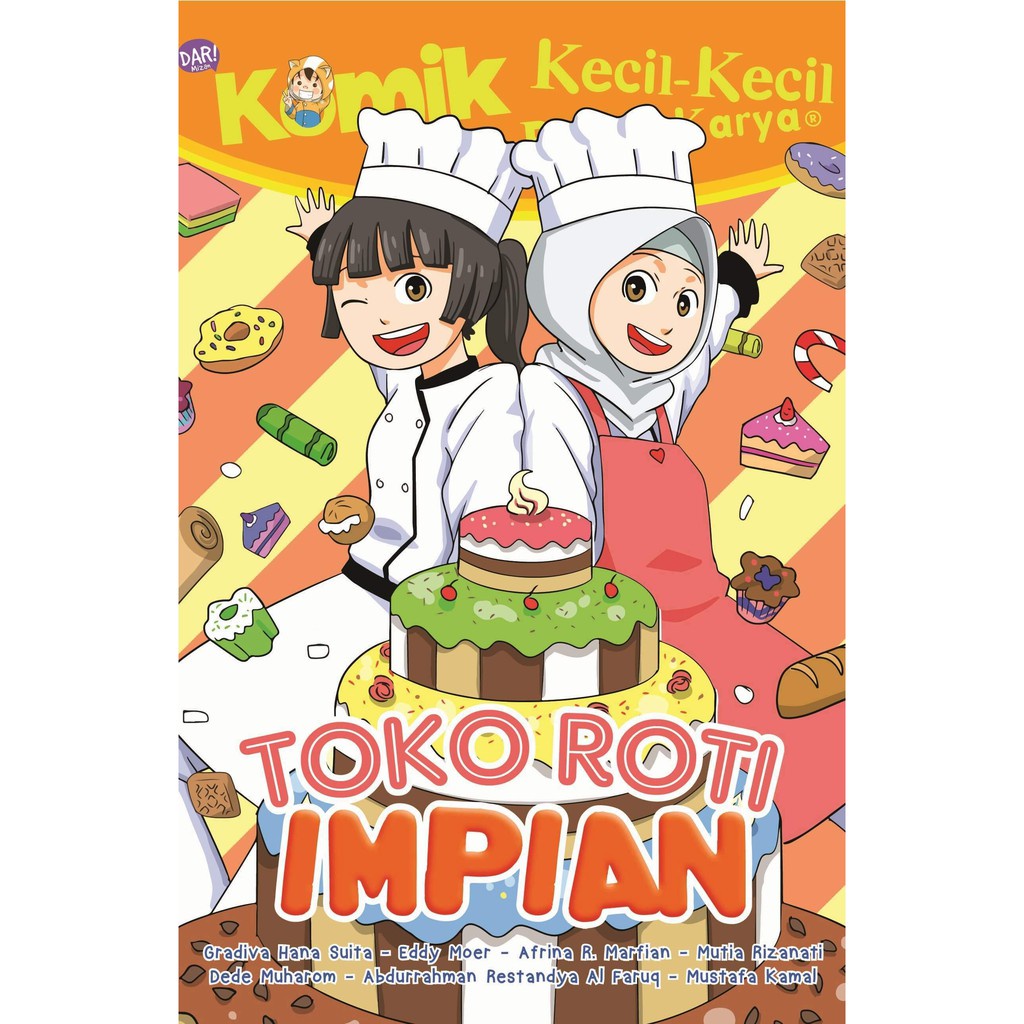 Komik KKPK Toko Roti Impian - Buku Food Anak SD - Komik Fiksi SD Murah - KKPK