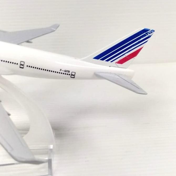 Pesawat Diecast Miniatur Airfrance Boeing 747