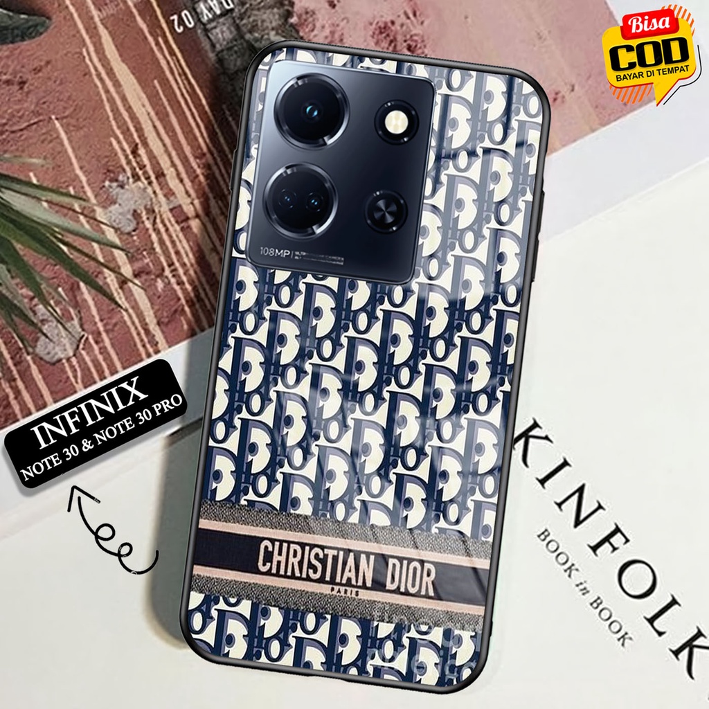Softcase Glass Kaca INFINIX NOTE 30 & NOTE 30 PRO - Case Hp Pelindung HandphoneINFINIX NOTE 30 & NOT