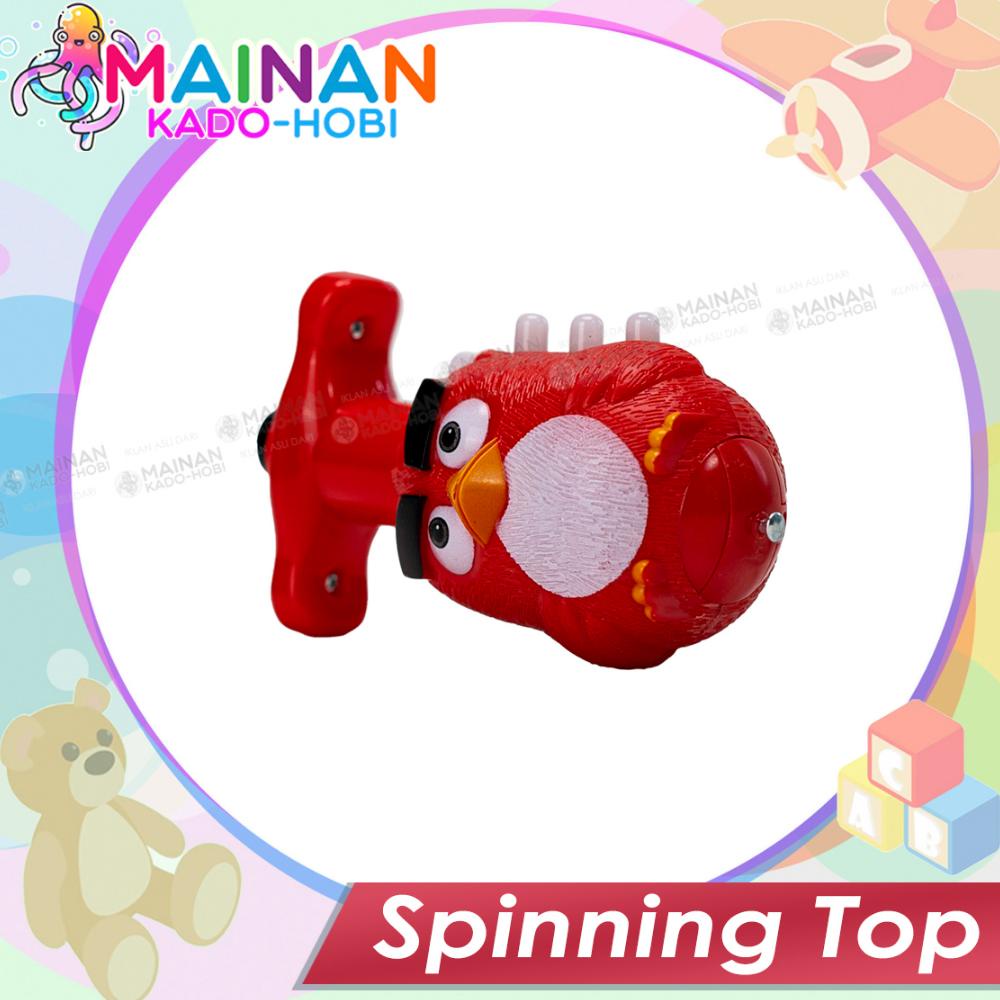 Viral Mainan Edukasi Anak Gangsing Putar Lampu Led Karakter Kartun Superhero Spinning Top Update 202