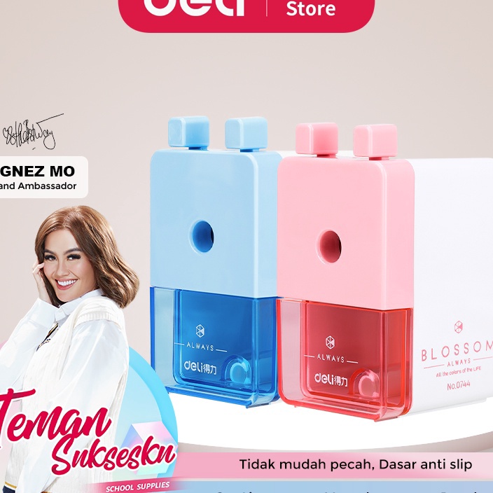 

♝ VII 21108 Deli rautan putar / rautan meja 3 warna anti slip, pisau terbuat dari bahan besi alloy 0744 12.12 MALL ♜