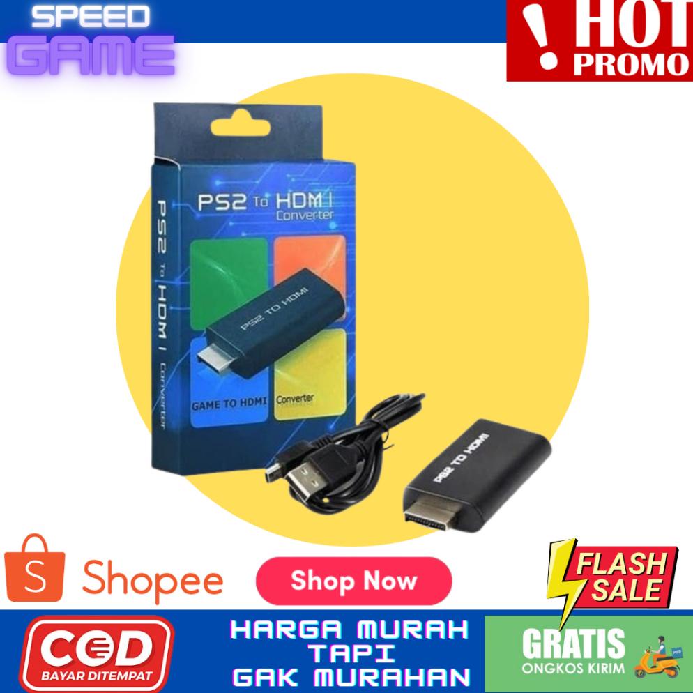 Promo Konverter Hdmi / Ps2 To Hdmi /Kabel Ps2 Paket Converter Ps Hdmi +Kabel Listrik Update 2023