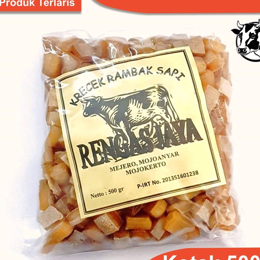 

♣ CD 1526 Rambak Sapi Mentah Super 500g / Krecek Rambak Sapi Asli / Kerupuk Kulit Sapi Mentah Mojokerto ✨11.11✨ ⓰