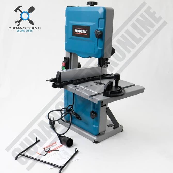 Modern Mesin Band Saw Modern M-621 Gergaji Kayu Ukir Bandsaw 8 Inch