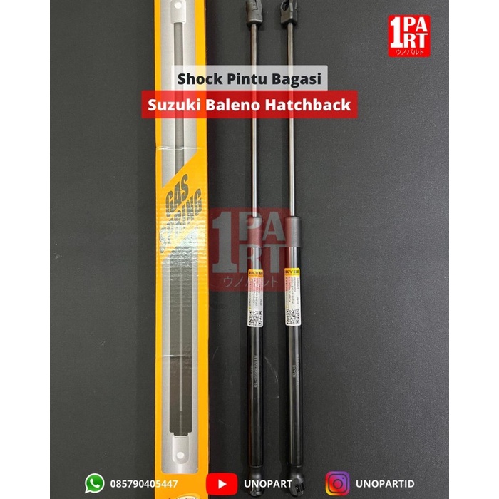 New Shock Pintu Bagasi / Gas Spring Ikybi Suzuki Baleno Hatchback 2018-On Kode 341
