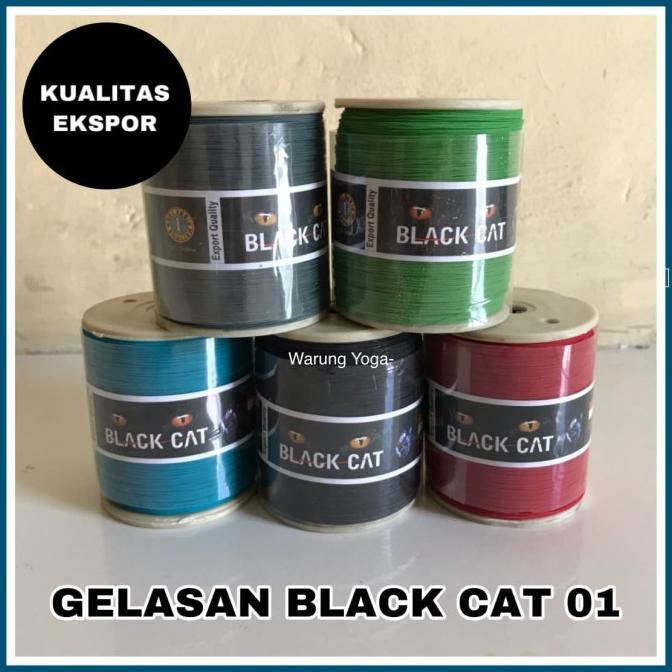 Ready stock] Gelasan Layangan Black Cat (Export Quality) 01