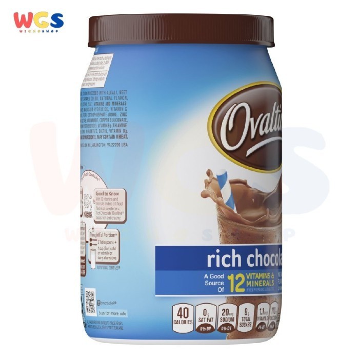 

Ovaltine Rich Chocolate Drink x 12 oz Canister 340gr