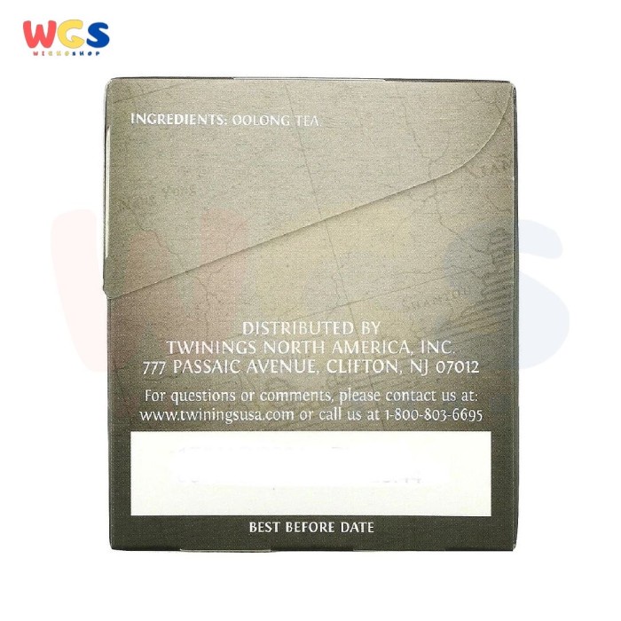 

Twinings of London Pure Oolong Tea Unique Taste of This Warm 20s x 2g