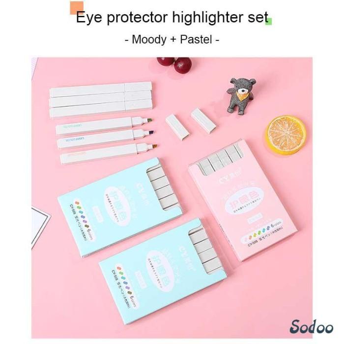 

6PCS/SET PENA STABILO MULTICOLOR PENA STABILO SISWA/HIGHLIGHTER