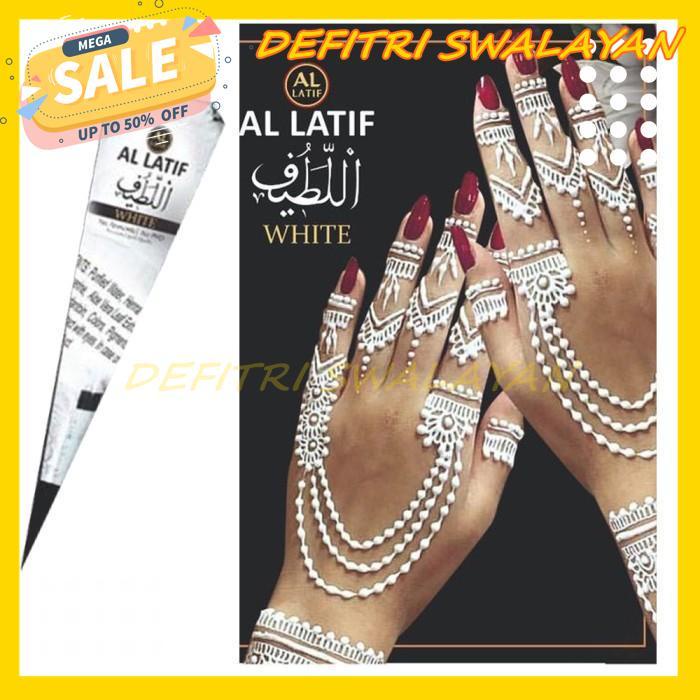 HENNA TATTOO PENGANTIN / HENA TATO PUTIH / HENNA PUTIH TERLARIS